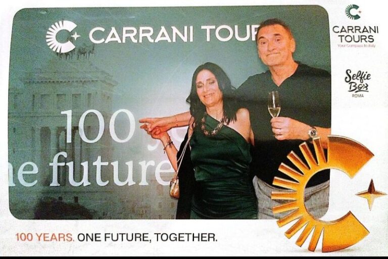 Carrani Tours celebrates its 100th anniversary in Rome