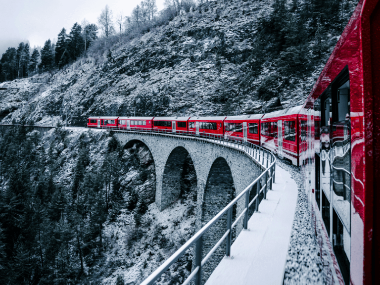 Most popular train routes in Europe (travel times and connections)